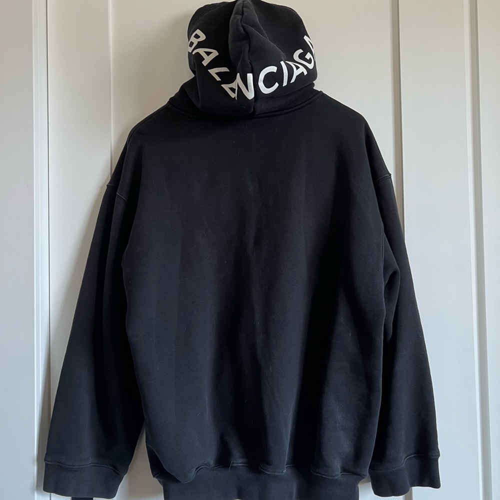 Balenciaga Charcoal Hoodie